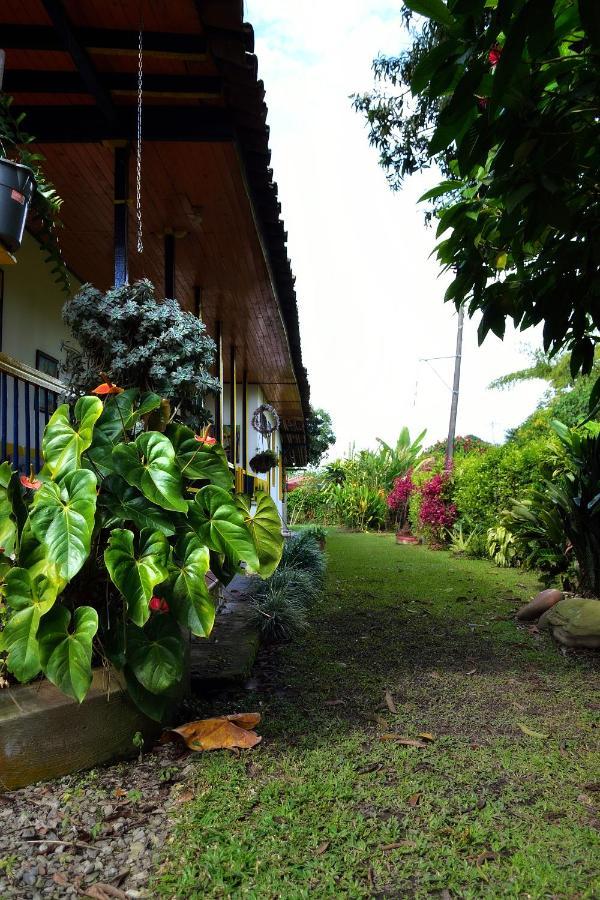 Casa Finca Villa Luz A 800 Mts Del Parque Del Cafe Montenegro Buitenkant foto